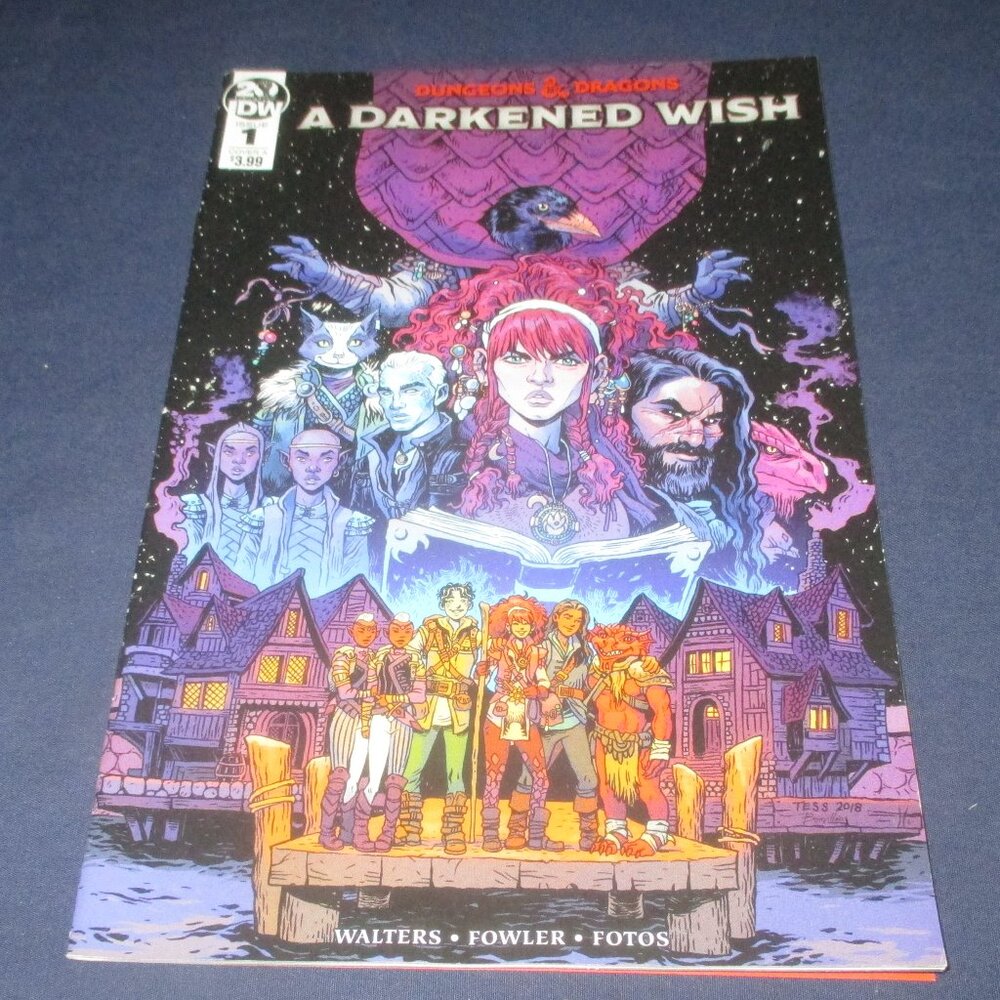Dungeons & Dragons: A Darkened Wish #1 (IDW Comics, 2019) Cover Variant A